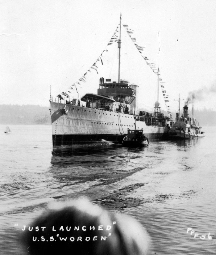 Launched Bremerton, Wash., 1934